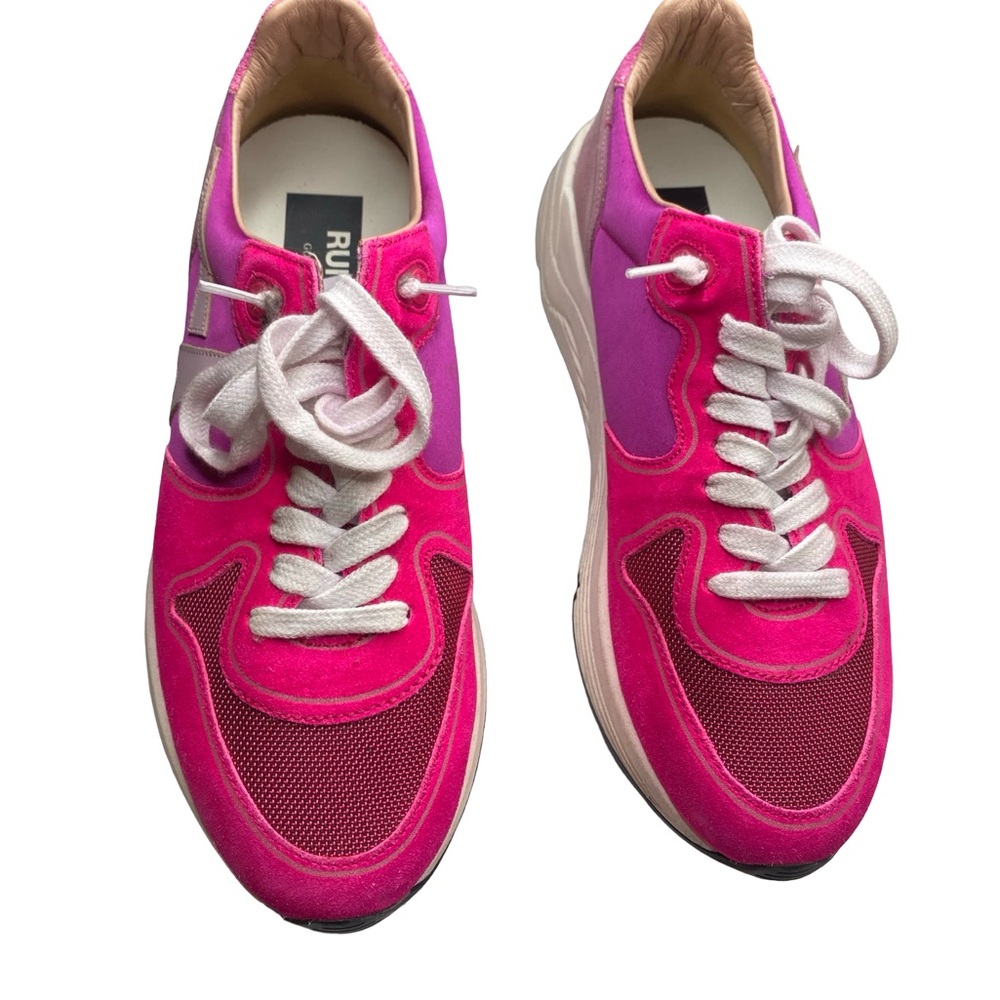 Golden Goose Women's Pink Sneakers - Picture 5 of 9